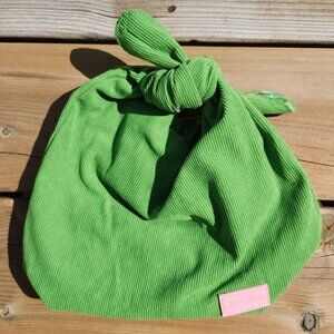 ADORABLY SWEET Marc Jacobs DAISY WILD Bag Green Tie Up Rough Sack Style BNWOT